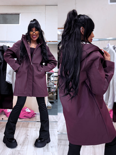 Raincoat "RAINY" FC7637 - BORDEAUX